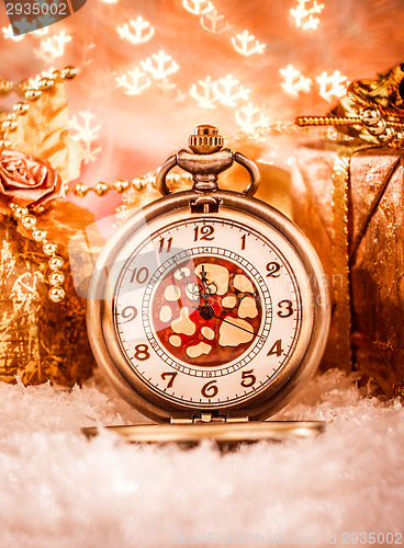 Image of Christmas pocket watch