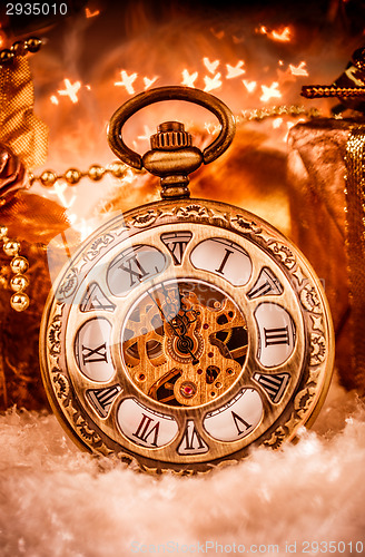 Image of Christmas pocket watch