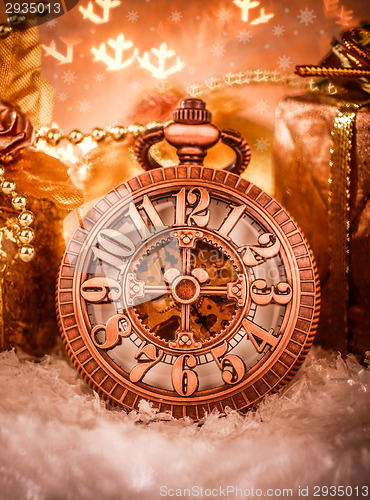 Image of Christmas pocket watch