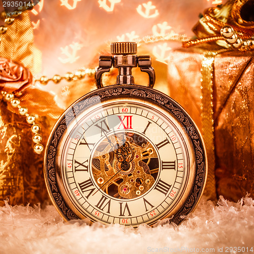 Image of Christmas pocket watch