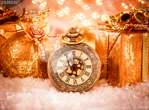 Image of Christmas pocket watch