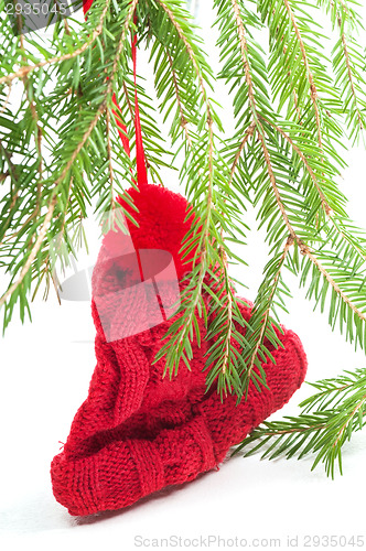 Image of Christmas toy red hat