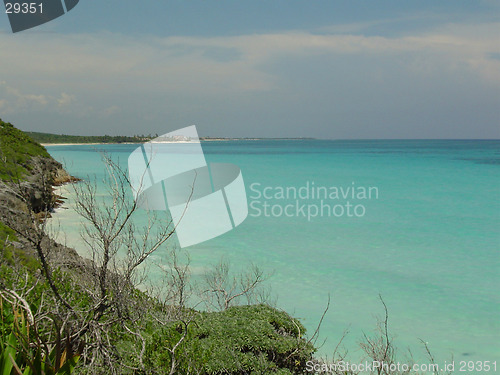 Image of tulum caribi sea