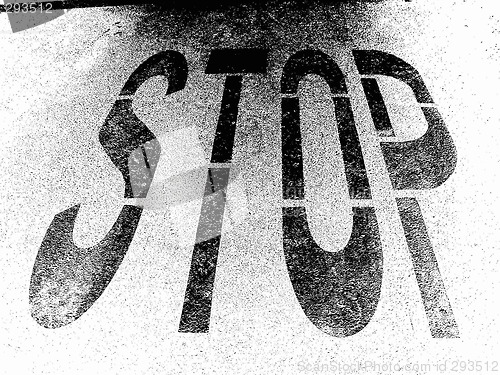 Image of stop