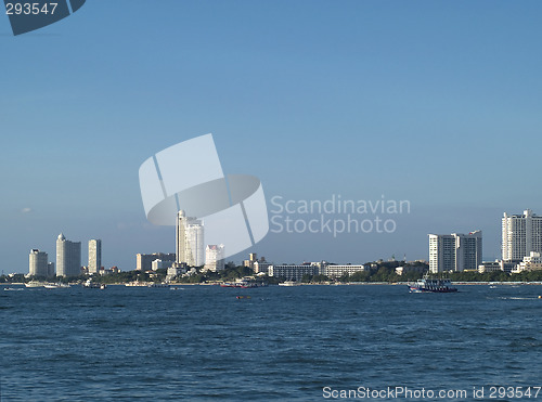 Image of Seaside resort town