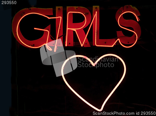 Image of Girls in neon