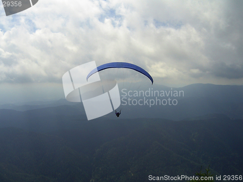 Image of parachutist