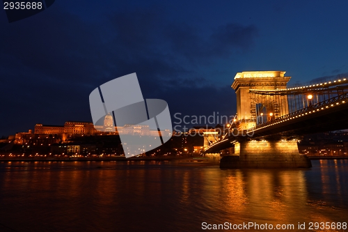 Image of The Chainbridge in Hungary Budapest