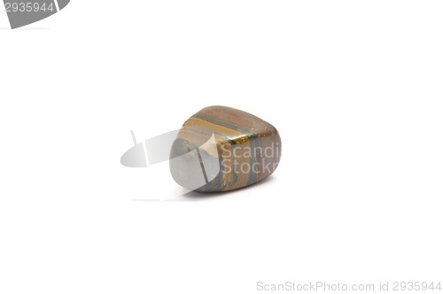 Image of Detailed and colorful image of tiger iron  mineral