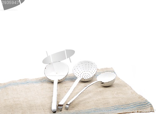 Image of Linen and ladles