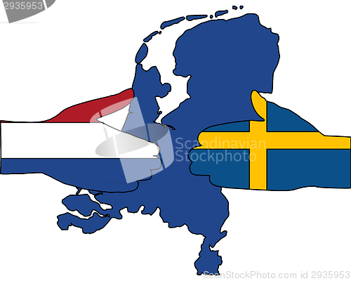 Image of International handshake