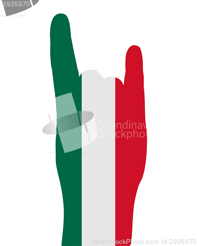 Image of Mexican finger signal