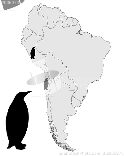 Image of Humboldt penguin range