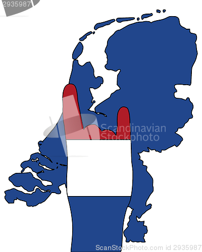 Image of Dutch finger signal