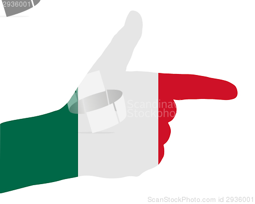 Image of Mexican finger signal