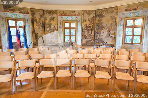 Image of Empty conference hall.