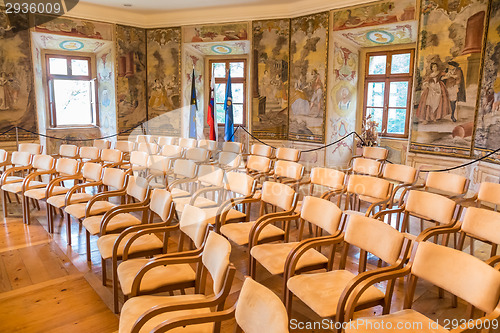 Image of Empty conference hall.