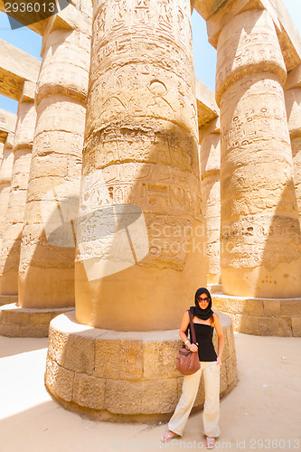 Image of Temple of Karnak, Luxor, Egypt.