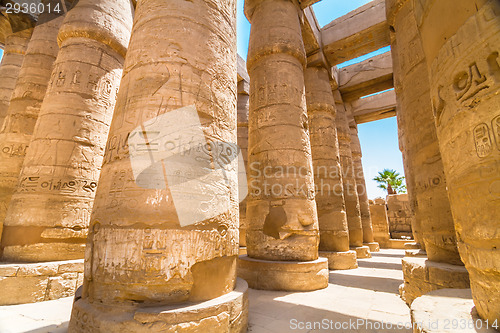 Image of Temple of Karnak, Luxor, Egypt.