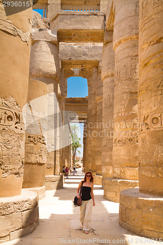 Image of Temple of Karnak, Luxor, Egypt.