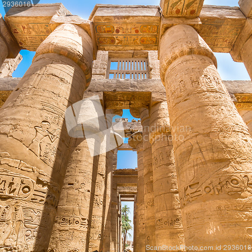 Image of Temple of Karnak, Luxor, Egypt.