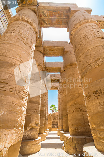 Image of Temple of Karnak, Luxor, Egypt.