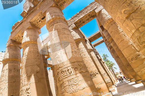 Image of Temple of Karnak, Luxor, Egypt.