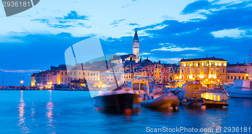 Image of Coastal town of Rovinj, Istria, Croatia.