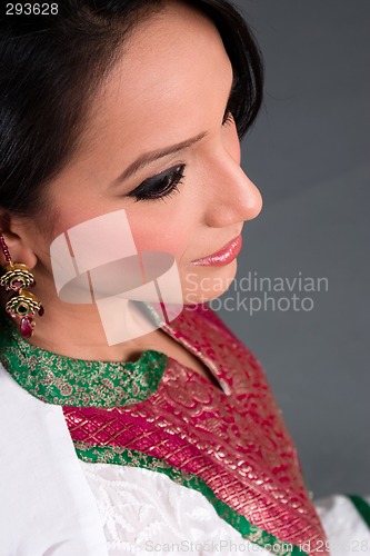 Image of Portrait of an East Indian Woman