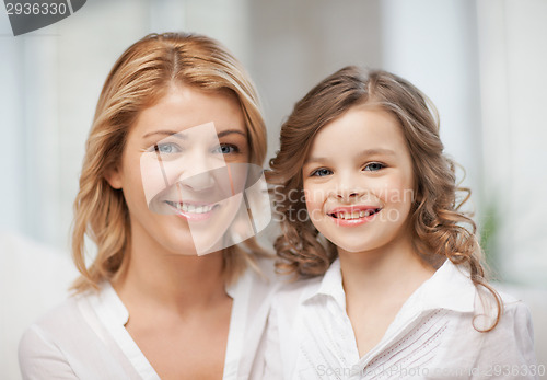 Image of mother and daughter