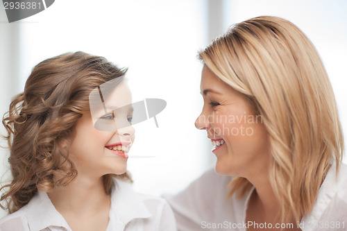 Image of mother and daughter