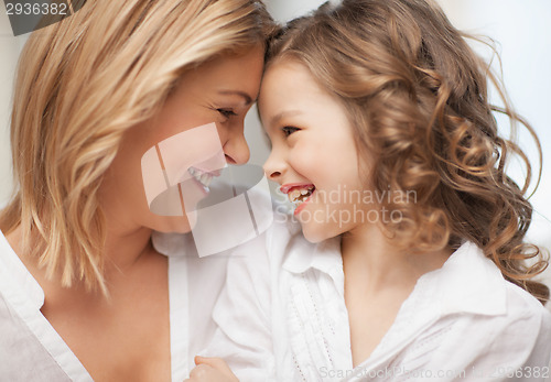 Image of mother and daughter