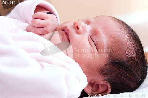 Image of Sleeping Infant Girl