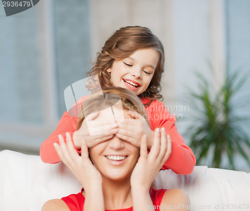 Image of mother and daughter