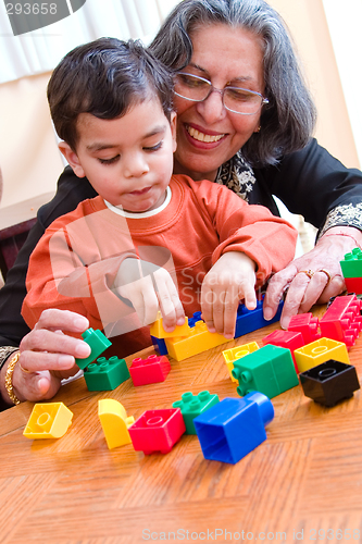 Image of Playing with Grandma