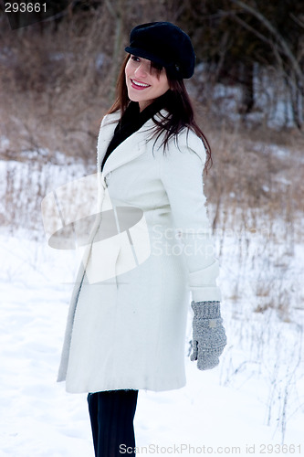 Image of Yeah, she's happy in the cold