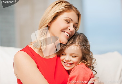 Image of mother and daughter