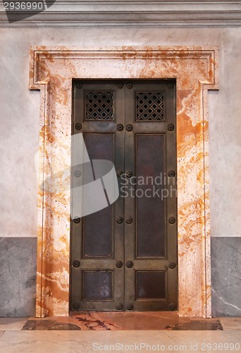 Image of Vatican door