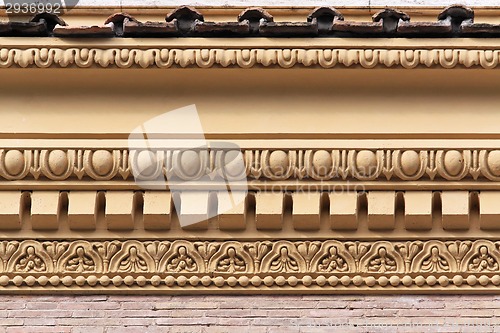 Image of Vatican facade detail