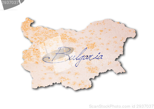 Image of Bulgaria - Old paper with handwriting