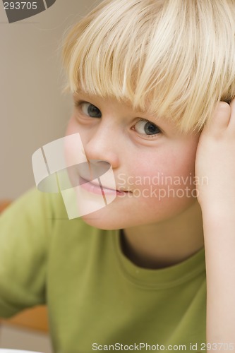 Image of Young little boy smiling