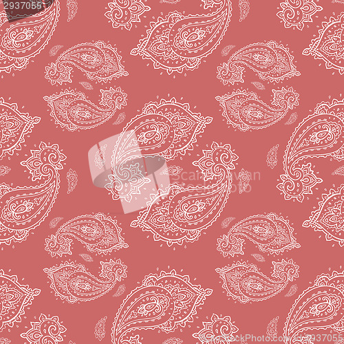 Image of Seamless Paisley pattern.
