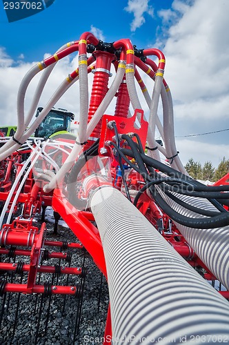 Image of Hydraulic actuators of hinged equipment