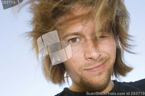 Image of young man smiling