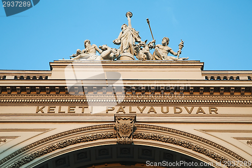 Image of Railway station Keleti in Budapest