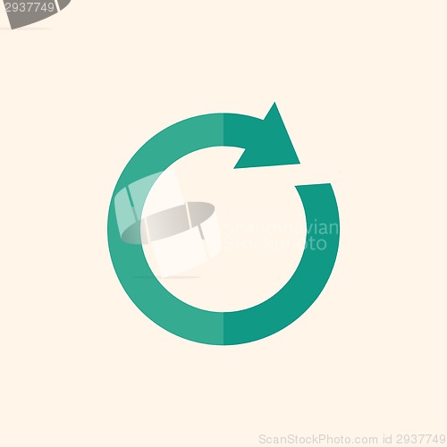 Image of Recycle Flat Icon