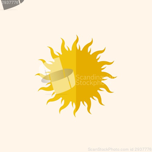 Image of Sun Flat Icon