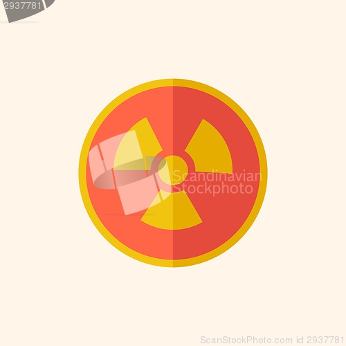 Image of Nuclear Flat Icon