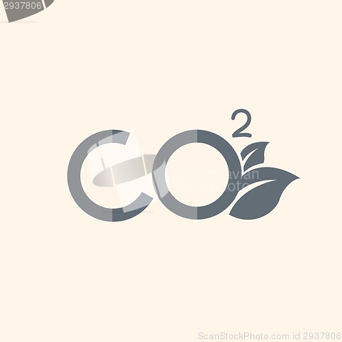 Image of  Carbon Dioxide Flat Icon