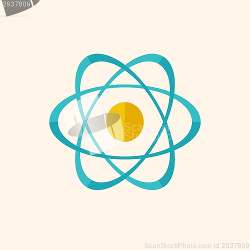 Image of Atom Flat Icon